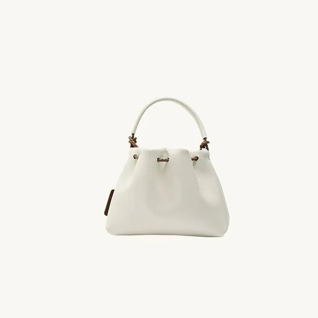 Mini Suede Leather Lipstick Charm – Vintage-Inspired Small Bag Pendant | Multifunctional Organizer for Lipstick & Accessories | Chic Handcrafted Bag Charm