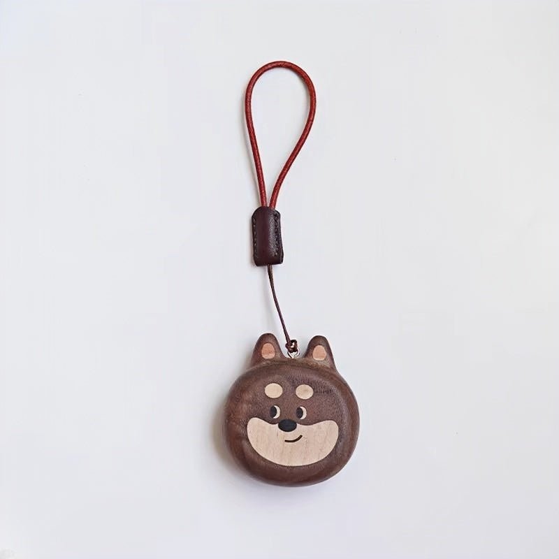 Cat and Dog Couple Charm | Handcrafted Wooden Bag Charm | Artisanal Gift for Friends and Couples | Unique Animal Design - Tomlynam