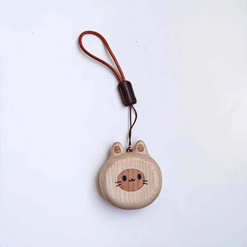 Cat and Dog Couple Charm | Handcrafted Wooden Bag Charm | Artisanal Gift for Friends and Couples | Unique Animal Design - Tomlynam