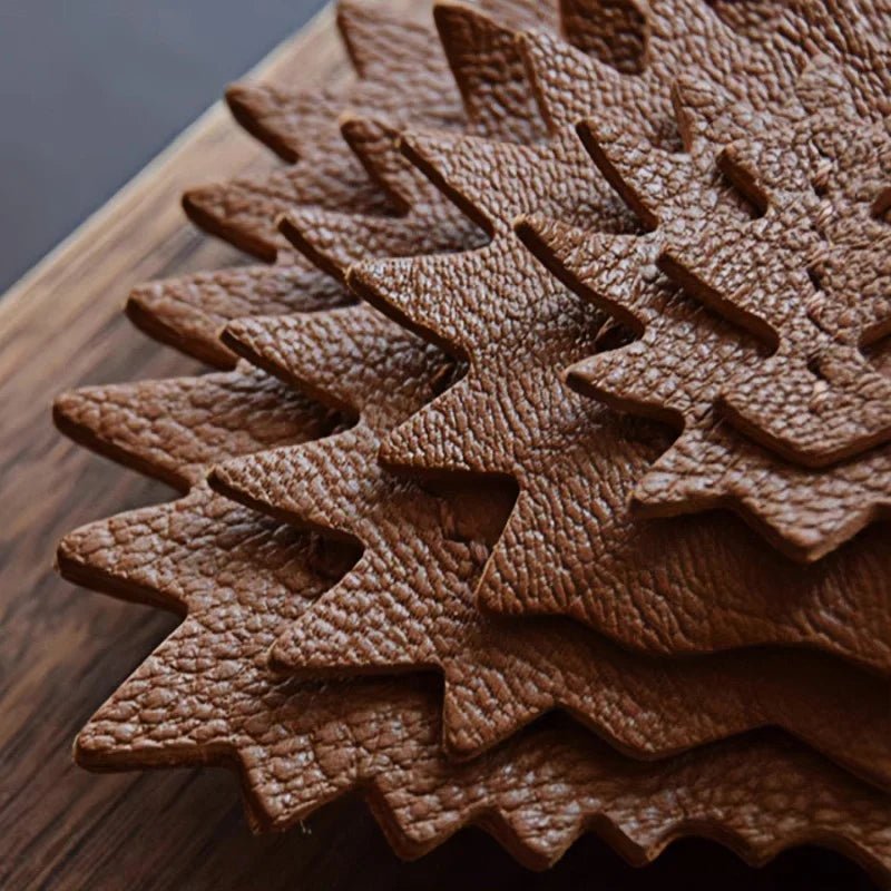 Curled - up Hedgehog Leather Bag Charm – Handcrafted Full - Grain Goatskin Keychain, Unique Gift for Women - Tomlynam