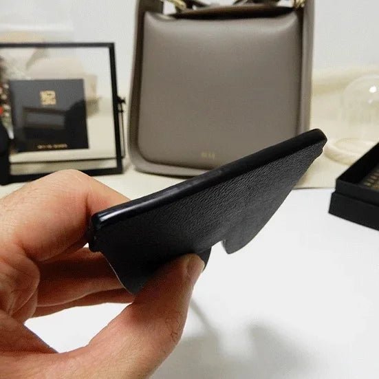 French Bulldog Leather Bag Charm – Handcrafted ALRAN Goatskin Dog Pendant | Original Design Keychain | Cute Gift for Dog Lovers - Tomlynam