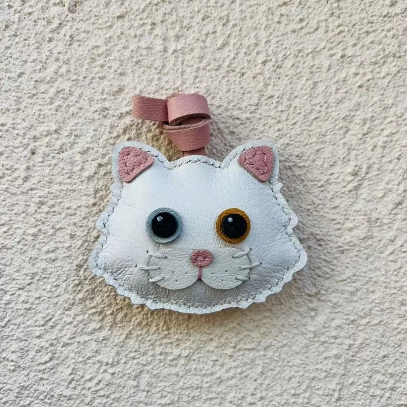 Handcrafted Leather Cat Breed Charm – British Shorthair, Ragdoll, Devon Rex & More - Tomlynam