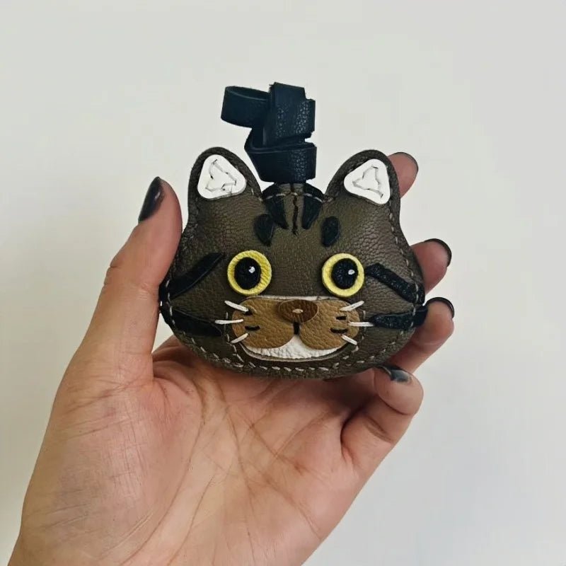 Handcrafted Leather Cat Breed Charm – British Shorthair, Ragdoll, Devon Rex & More - Tomlynam