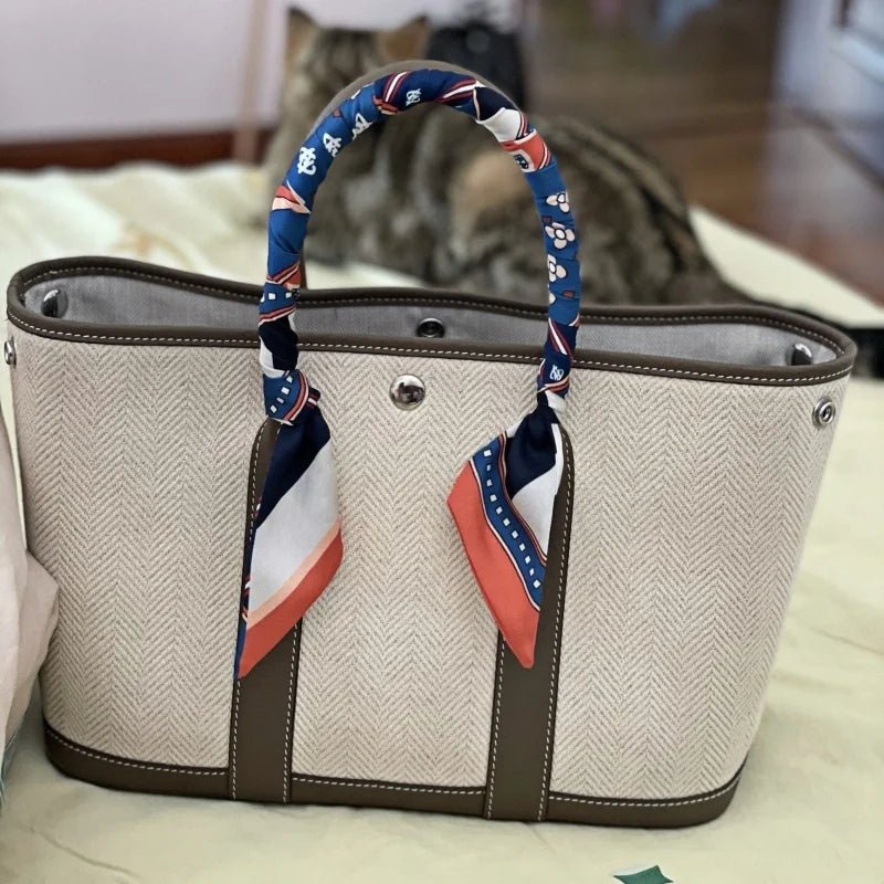 Twilly Scarf Geometric Harmony 100% Silk Bag Handle Ribbon, Wrist & Hair Scarf, 6×105cm Silk Twilly Scarf - Tomlynam