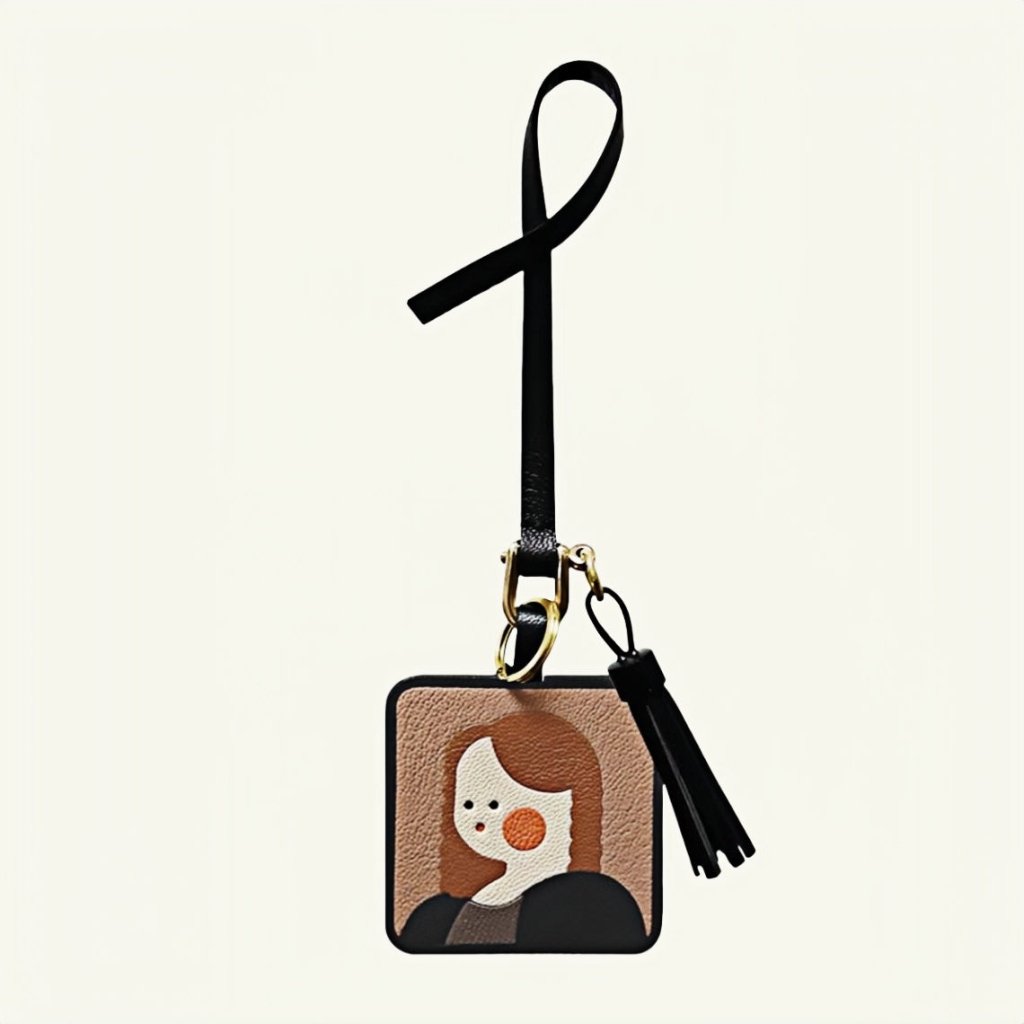 World famous paintings Artistic Charm Luxurious Leather Bag Accessory Handmade Full - Grain French Goatskin - Tomlynam