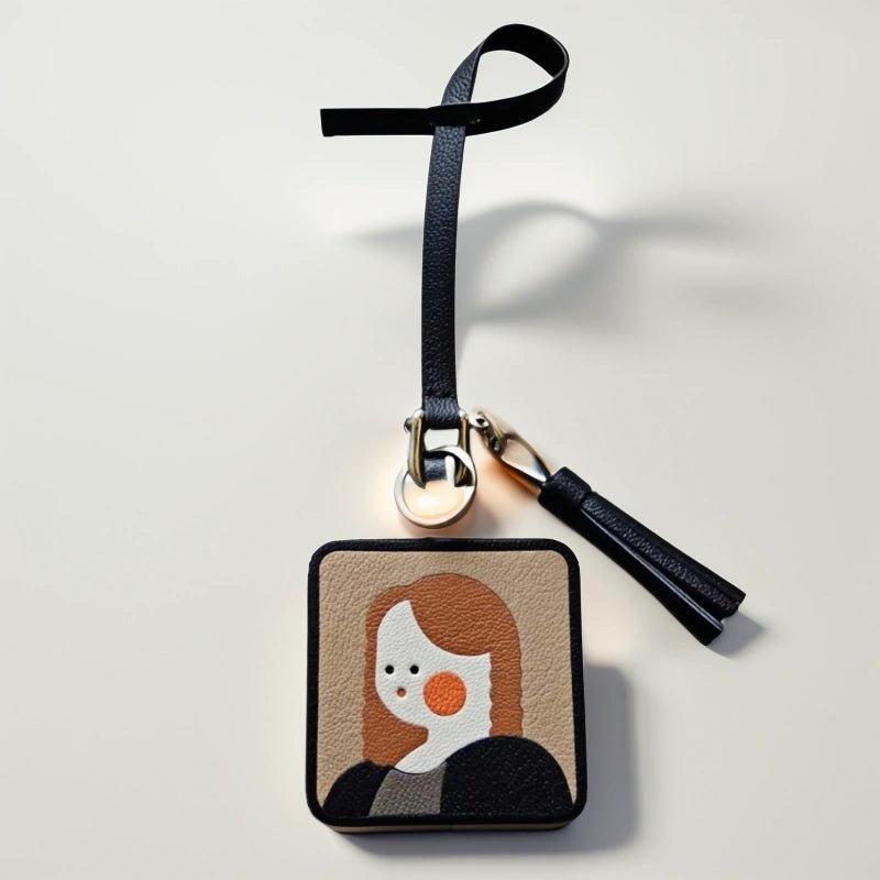 World famous paintings Artistic Charm Luxurious Leather Bag Accessory Handmade Full - Grain French Goatskin - Tomlynam